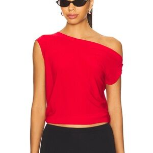 Norma Kamali x REVOLVE Drop Shoulder top L